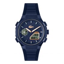 Montre Lacoste Lc33 Bleu - Boîtier - Cadran Bleu - Bracelet Bleu - Mécanisme en Quartz - Pour Homme - Histoire d'Or