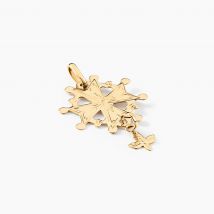 Pendentif Huguenote Or Jaune - Pour Famille - Histoire d'Or
