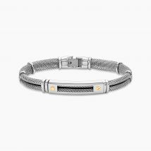 Bracelet Jourdan Neylahae Acier Blanc - Pour Homme - Histoire d'Or