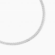 Collier Casper Argent Blanc - Pour Homme - Histoire d'Or