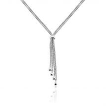 Collier Haziza Argent Blanc - Pour Femme - Histoire d'Or