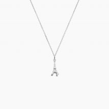 Collier Marceau Argent Blanc - Pour Famille - Histoire d'Or
