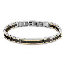 Bracelet Nuku Acier Blanc - Pour Homme - Histoire d'Or