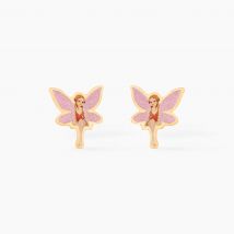 Boucles D'oreilles Puces Feerie Or Jaune - Pour Enfant - Histoire d'Or
