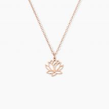 Collier Rosita Argent Rose - Pour Femme - Histoire d'Or