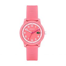 Montre Lacoste 12.12 Kids Rose - Boîtier Rose - Cadran Rose - Bracelet Rose - Mécanisme en Quartz - Pour Enfant - Histoire d'Or