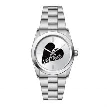 Montre Zadig & Voltaire Argenté - Boîtier Blanc - Cadran Argenté - Bracelet Argenté - Mécanisme en Quartz - Pour Femme - Histoire d'Or