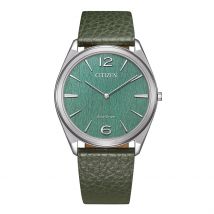 Montre Citizen Suratto Vert - Boîtier - Cadran Vert - Bracelet Vert - Mécanisme en Quartz - Pour Homme - Histoire d'Or