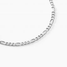 Chaine Vivian Argent Blanc - Pour Homme - Histoire d'Or