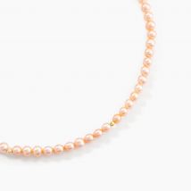 Collier Multicolore Or Jaune Perle De Culture - Pour Femme - Pierre en Perle de culture de forme Baroque - Histoire d'Or