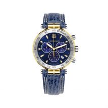 Montre Herbelin Newport Originals Bleu - Boîtier Blanc - Cadran Blanc - Bracelet Bleu - Mécanisme en Quartz - Pour Homme - Histoire d'Or