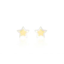 Boucles D'oreilles Puces Cleomelia Etoile Or Jaune - Pour Enfant - Histoire d'Or