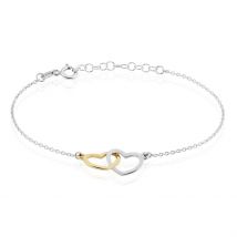 Bracelet Argent Bicolore Fethi - Pour Femme - Histoire d'Or