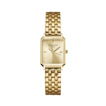 Montre Rosefield Octagon Xs Champagne - Boîtier Jaune - Cadran Champagne - Bracelet Doré - Mécanisme en Quartz - Pour Femme - Histoire d'Or