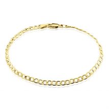 Bracelet Iris Or Jaune Maille Gourmette - Pour Femme - Histoire d'Or