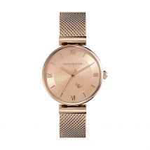 Montre Olivia Burton Minima Bee Rose - Boîtier Rose - Cadran Rose - Bracelet Rose - Mécanisme en Quartz - Pour Femme - Histoire d'Or