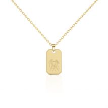 Collier Plaqué Or Quintien - Pour Homme - Histoire d'Or