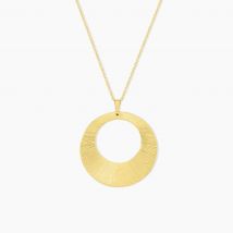 Collier Sautoir Acier Doré Rohan - Pour Femme - Histoire d'Or