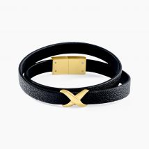 Bracelet Laetus Acier Jaune - Pour Femme - Histoire d'Or
