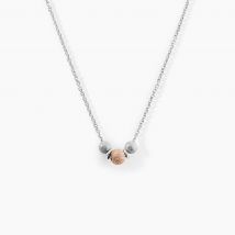 Collier Argent Bicolore Wilmart - Pour Femme - Histoire d'Or