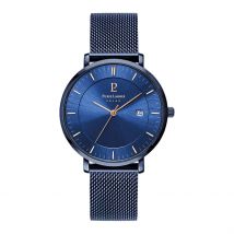 Montre Pierre Lannier Inti Bleu - Boîtier Bleu - Cadran Blanc - Bracelet Bleu - Mécanisme en Quartz - Pour Homme - Histoire d'Or