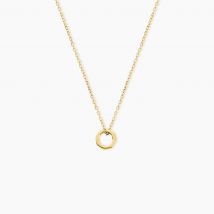 Collier Fino Acier Jaune - Pour Femme - Histoire d'Or