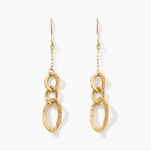 Boucles D'oreilles Pendantes Oralee Or Jaune - Pour Femme - Histoire d'Or