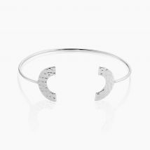Jonc Harper Argent Blanc - Pour Femme - Histoire d'Or