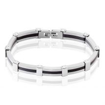 Bracelet Rene Acier Blanc - Pour Homme - Histoire d'Or