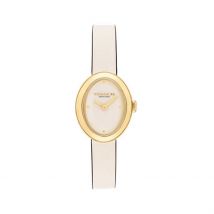 Montre Coach Sammy Beige - Boîtier - Cadran Beige - Bracelet Beige - Mécanisme en Quartz - Pour Femme - Histoire d'Or