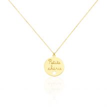 Collier Benedicte Message Or Jaune - Pour Enfant - Histoire d'Or
