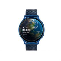 Montre Connectée Tekday - Boîtier Bleu - Cadran Noir - Bracelet Bleu - Mécanisme en Connectée - Pour Famille - Histoire d'Or