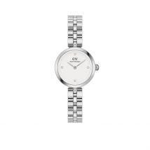Montre Daniel Wellington Elan Lumine Blanc - Boîtier Blanc - Cadran Blanc - Bracelet Argenté - Mécanisme en Quartz - Pour Femme - Histoire d'Or