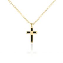 Collier Plaqué Or Quadratu - Pour Homme - Histoire d'Or