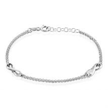 Bracelet Noelle Argent Blanc - Pour Femme - Histoire d'Or