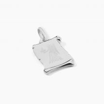 Pendentif Zodiaque Parchemin Argent Blanc - Pour Famille - Histoire d'Or