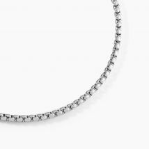 Chaine Emrick Acier Blanc - Pour Homme - Histoire d'Or