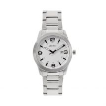 Montre Arctik Element Blanc - Boîtier - Cadran Blanc - Bracelet Argenté - Mécanisme en Quartz - Pour Homme - Histoire d'Or