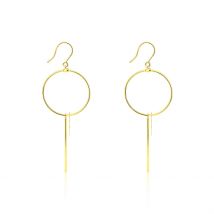 Boucles D'oreilles Pendantes Solaire Or Jaune - Pour Femme - Histoire d'Or
