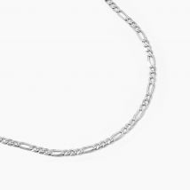 Collier Vivian Argent Blanc - Pour Homme - Histoire d'Or