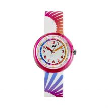 Montre Upp Beatty Multicolore - Boîtier Autres - Cadran Multicolore - Bracelet Blanc - Mécanisme en Quartz - Pour Enfant - Histoire d'Or