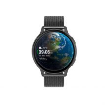 Montre Connectée Tekday - Boîtier Noir - Cadran Noir - Bracelet Noir - Mécanisme en Connectée - Pour Unisex - Histoire d'Or