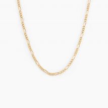 Collier Cameo Maille Alternée 1/3 Or Jaune - Pour Femme - Histoire d'Or