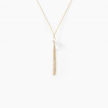 Collier Narca Or Jaune Perle De Culture - Pour Femme - Pierre en Perle de culture de forme Ronde - Histoire d'Or