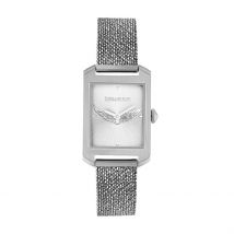 Montre Zadig & Voltaire Argenté - Boîtier Blanc - Cadran Argenté - Bracelet Argenté - Mécanisme en Quartz - Pour Femme - Histoire d'Or