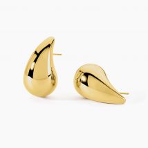 Boucles D'oreilles Puces Xenia Acier Jaune - Pour Femme - Histoire d'Or