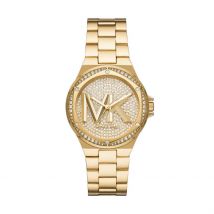 Montre Michael Kors Lennox Doré - Boîtier Doré - Cadran Doré - Bracelet Doré - Mécanisme en Quartz - Pour Femme - Histoire d'Or