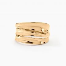 Bague Edwyna Plaqué Or Jaune - Pour Femme - Histoire d'Or