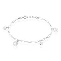 Bracelet Taola Argent Blanc - Pour Femme - Histoire d'Or