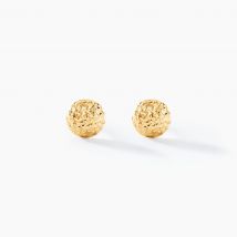 Boucles D'oreilles Puces Bernia Or Jaune - Pour Femme - Histoire d'Or